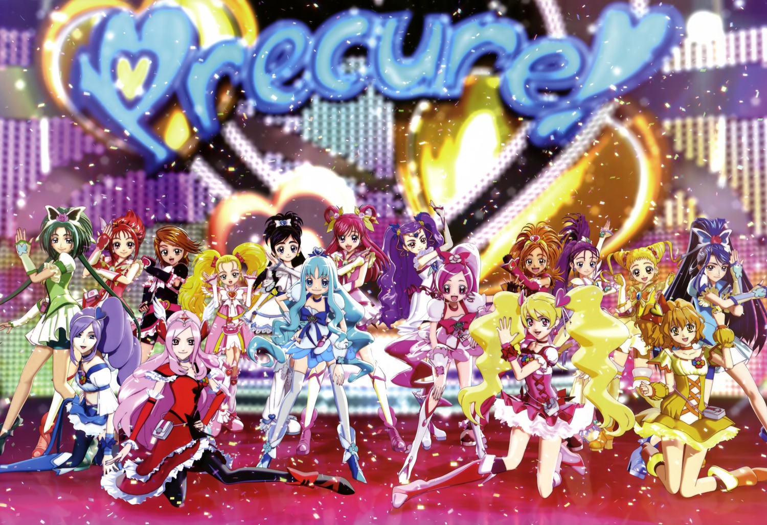 akimoto_komachi, aono_miki, cap, fresh_precure!, futari_wa_precure, hanasaki_tsubomi, heartcatch_precure!, higashi_setsuna