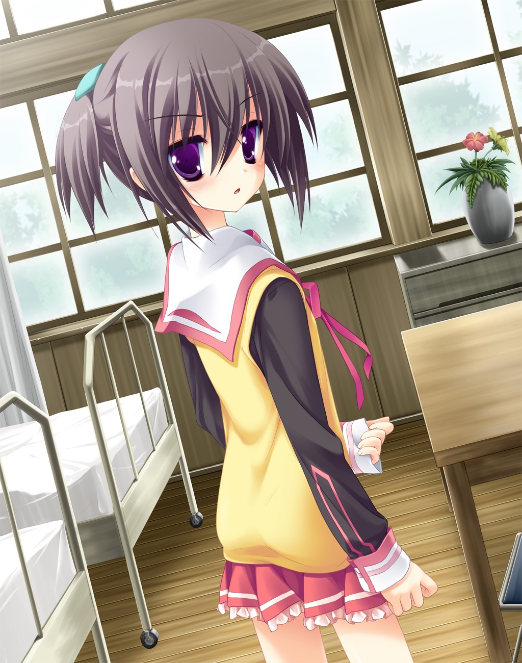 game_cg, itou_mikoto, koiiro_soramoyou, lucie, seifuku