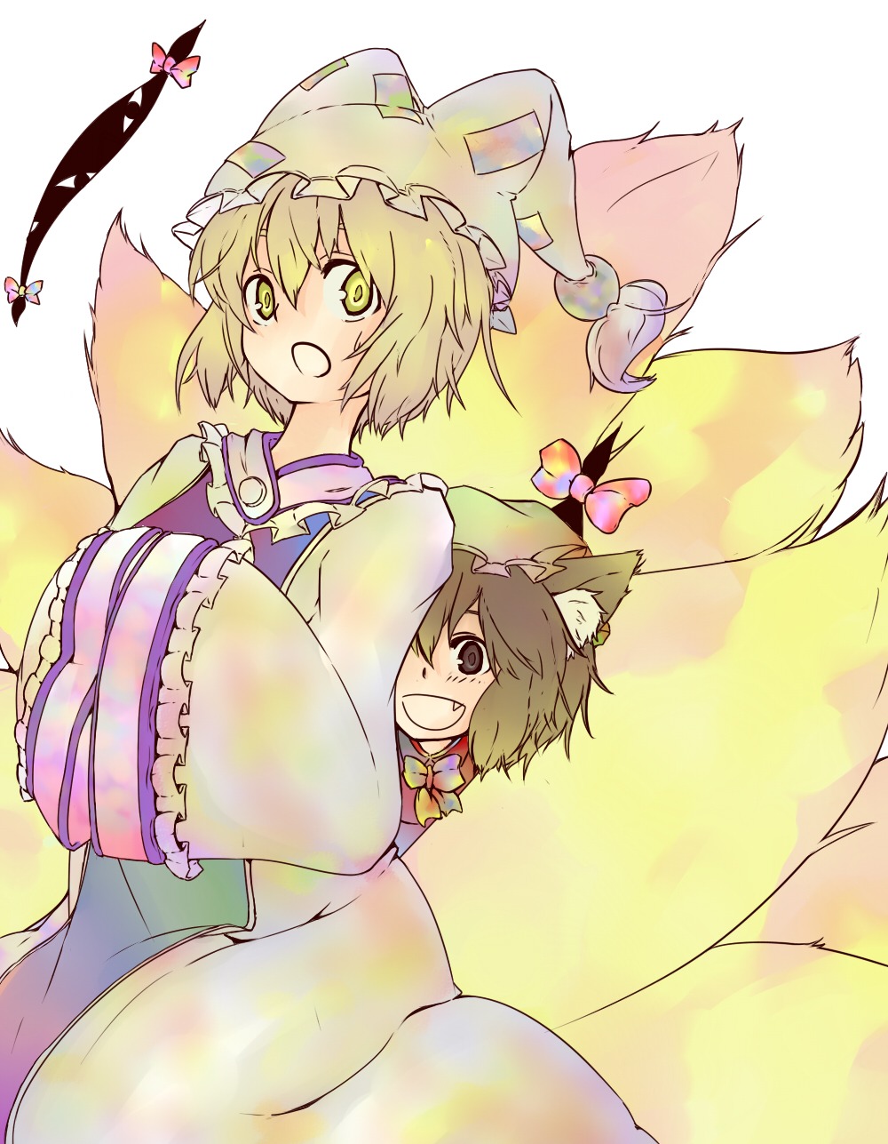 chen, makino_(border000), tail, touhou, yakumo_ran