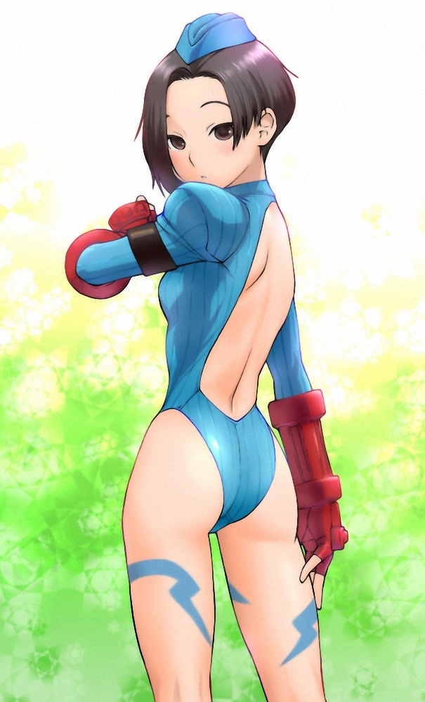bodysuit, cammy_white, cosplay, kobayakawa_rinko, love_plus, street_fighter, ueyama_michirou, uniform