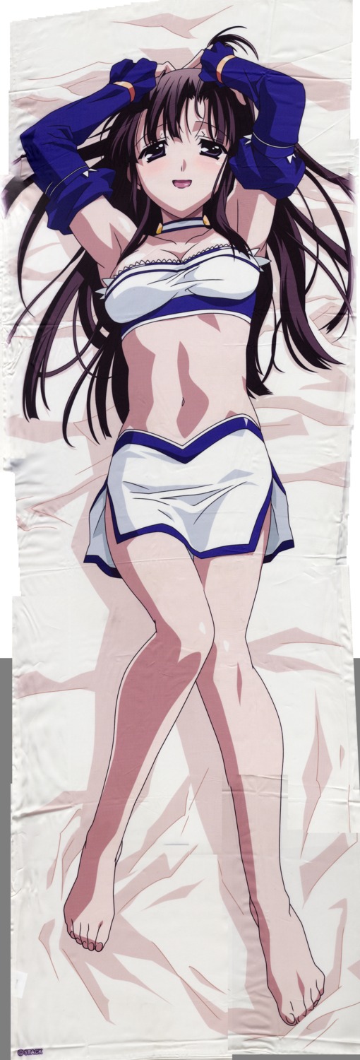 cleavage, dakimakura, fixme, gotou_junji, overflow, saionji_youko, school_days, waitress