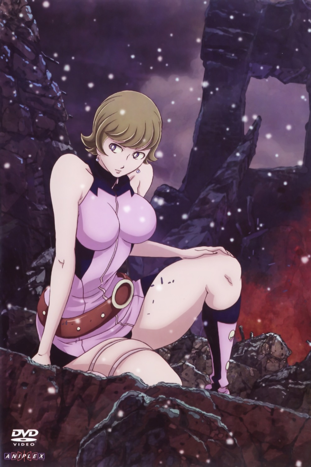 009-1, disc_cover, dress, garter, konno_naoyuki, mylene_hoffman, pantsu