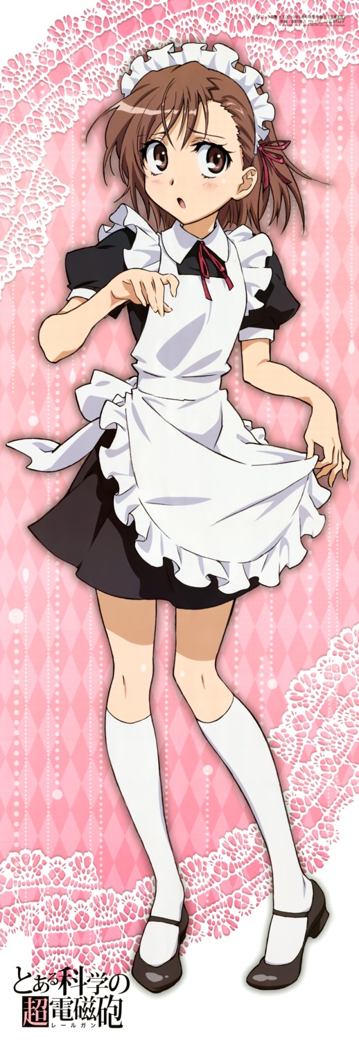 maid, misaka_mikoto, nishimura_hiroyuki, toaru_kagaku_no_railgun, toaru_majutsu_no_index