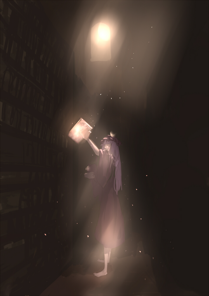 cha, patchouli_knowledge, touhou