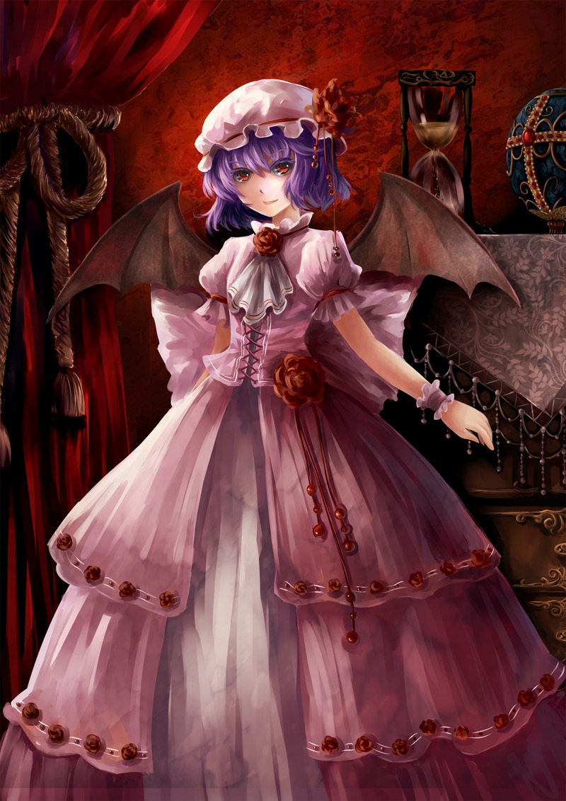 remilia_scarlet, touhou, vetina, wings