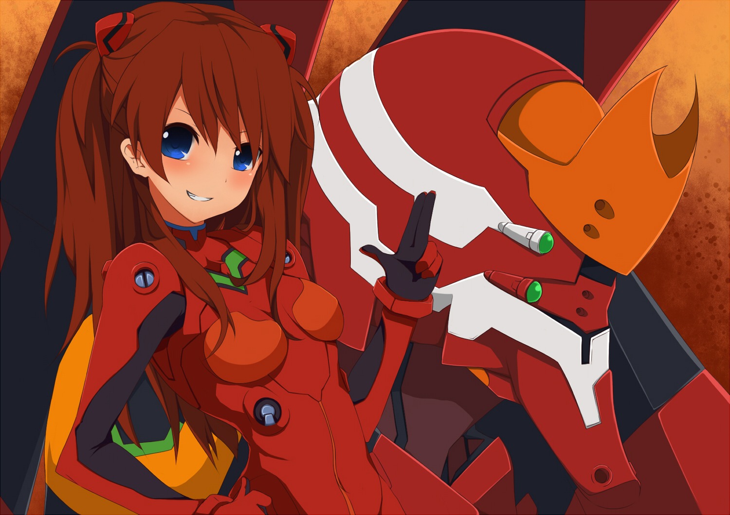 bodysuit, mecha, nemu_(artist), neon_genesis_evangelion, souryuu_asuka_langley