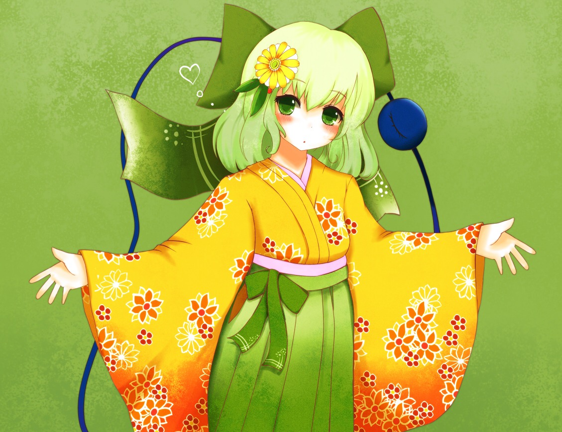 japanese_clothes, komeiji_koishi, shiro_tsugumi, touhou