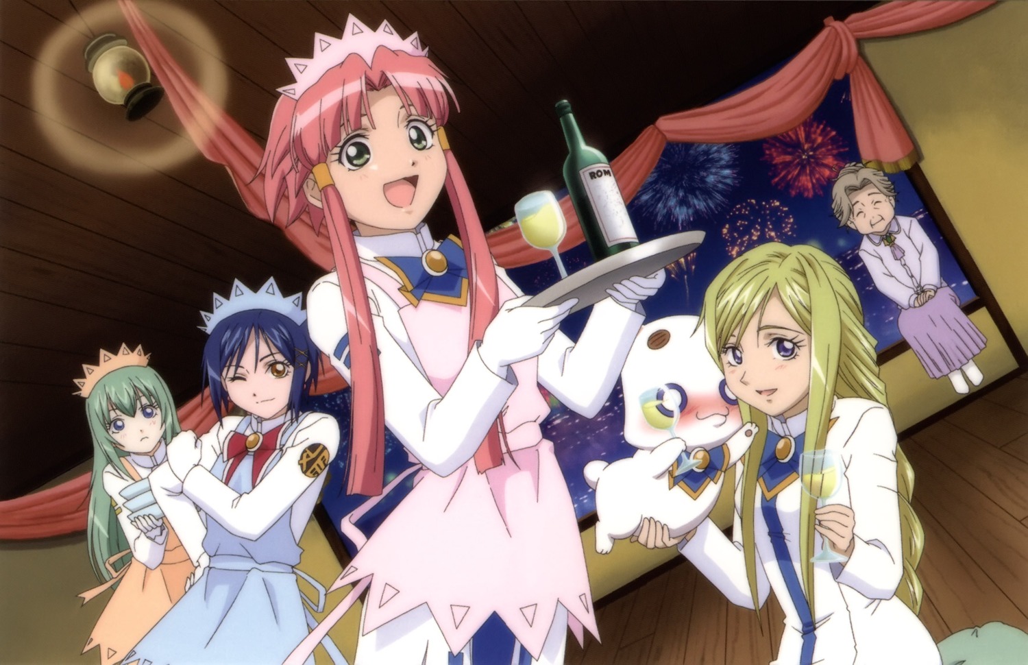 aika_granzchesta, alice_carroll, alicia_florence, ametsuchi_akino, aria, mizunashi_akari, president_aria