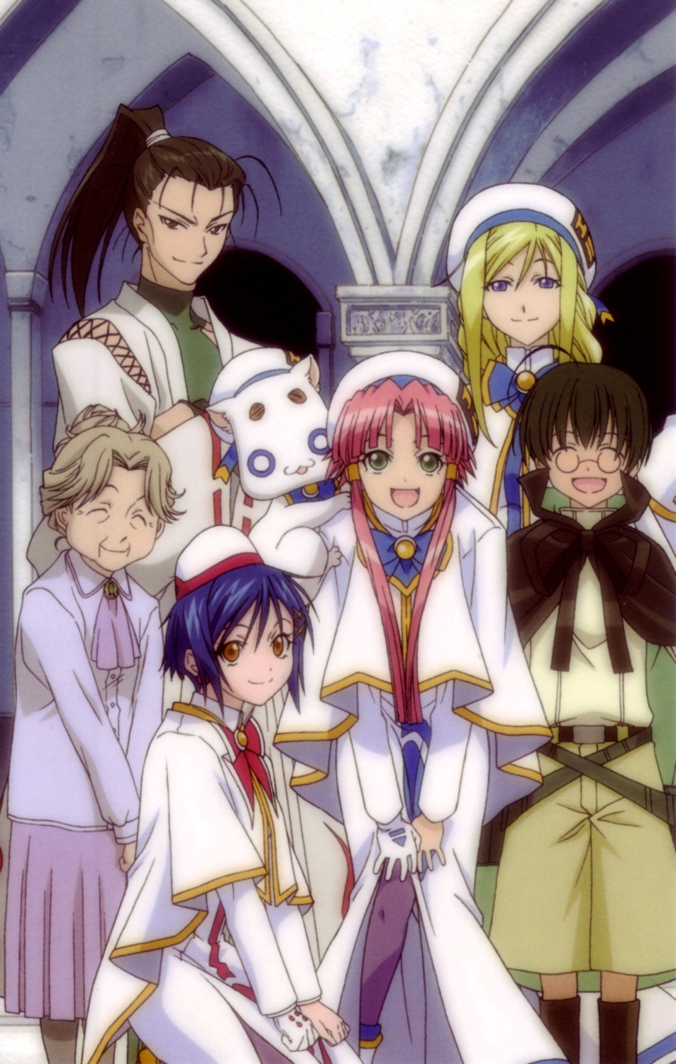 aika_granzchesta, alicia_florence, aria, izumo_akatsuki, mizunashi_akari, president_aria