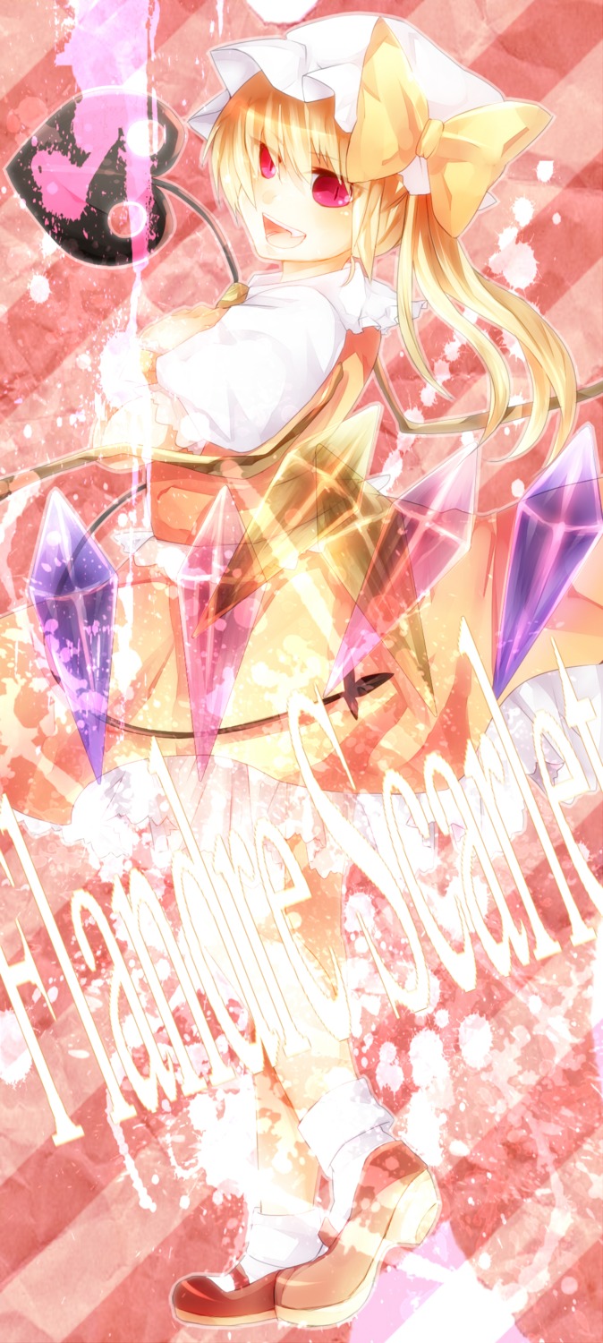 flandre_scarlet, kanosigu, touhou, wings