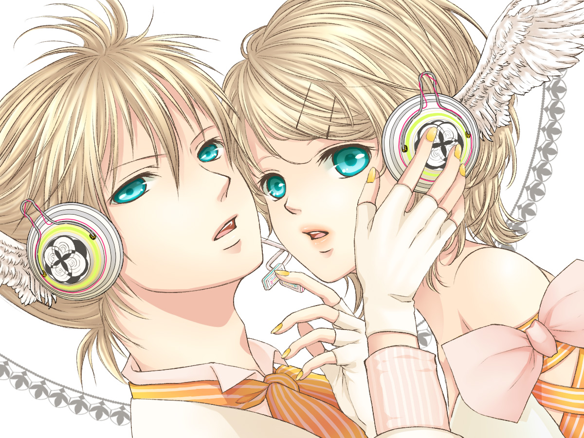 fuusha, kagamine_len, kagamine_rin, magnet_(vocaloid), vocaloid