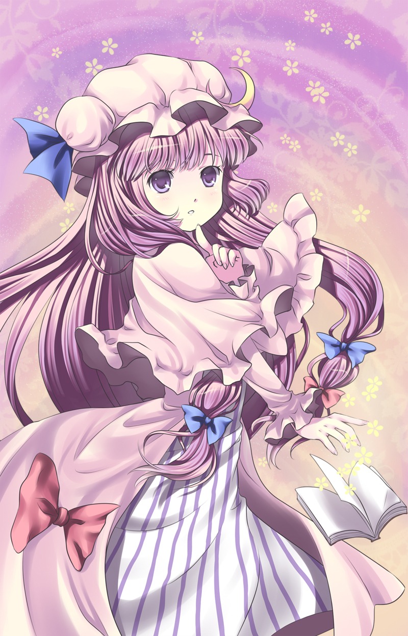patchouli_knowledge, touhou, unya