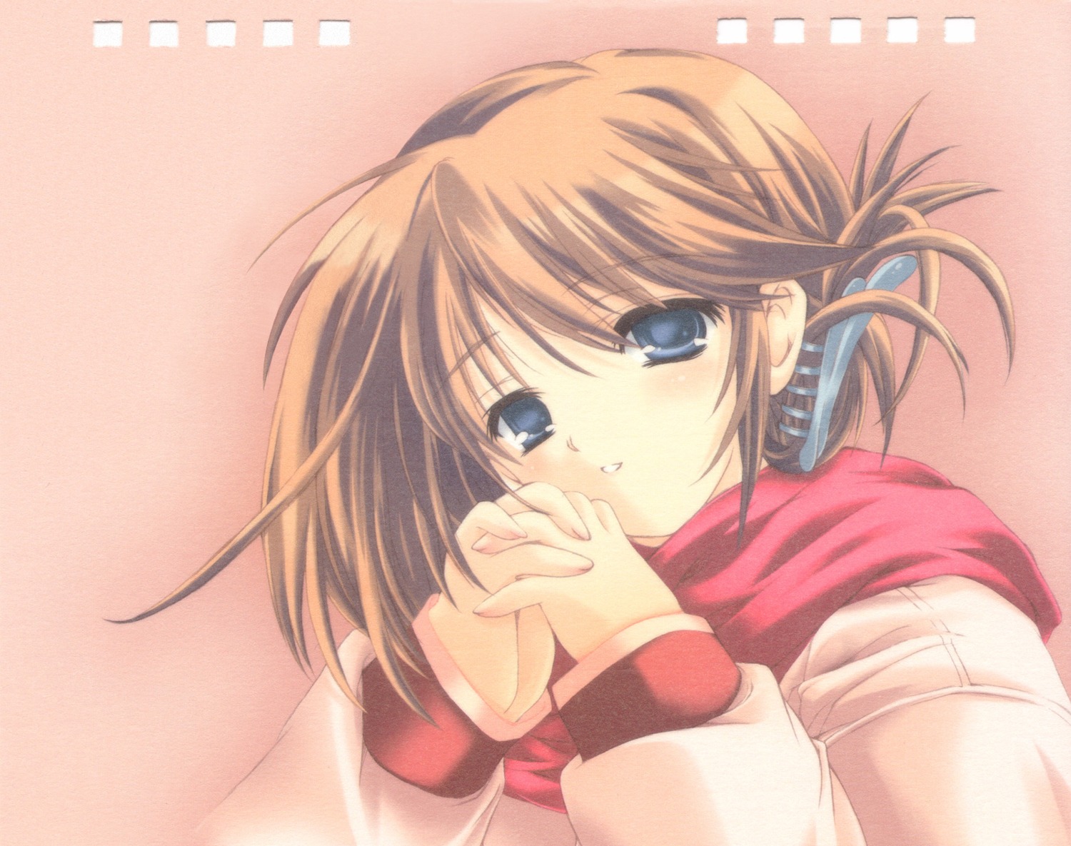 aizawa_hiroshi, detexted, high_risk_revolution, komaki_manaka, paper_texture, to_heart_(series), to_heart_2