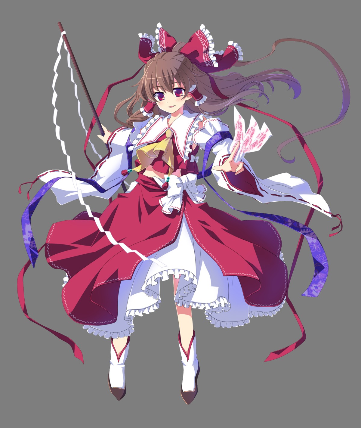 aozora_kizuna, hakurei_reimu, touhou, transparent_png