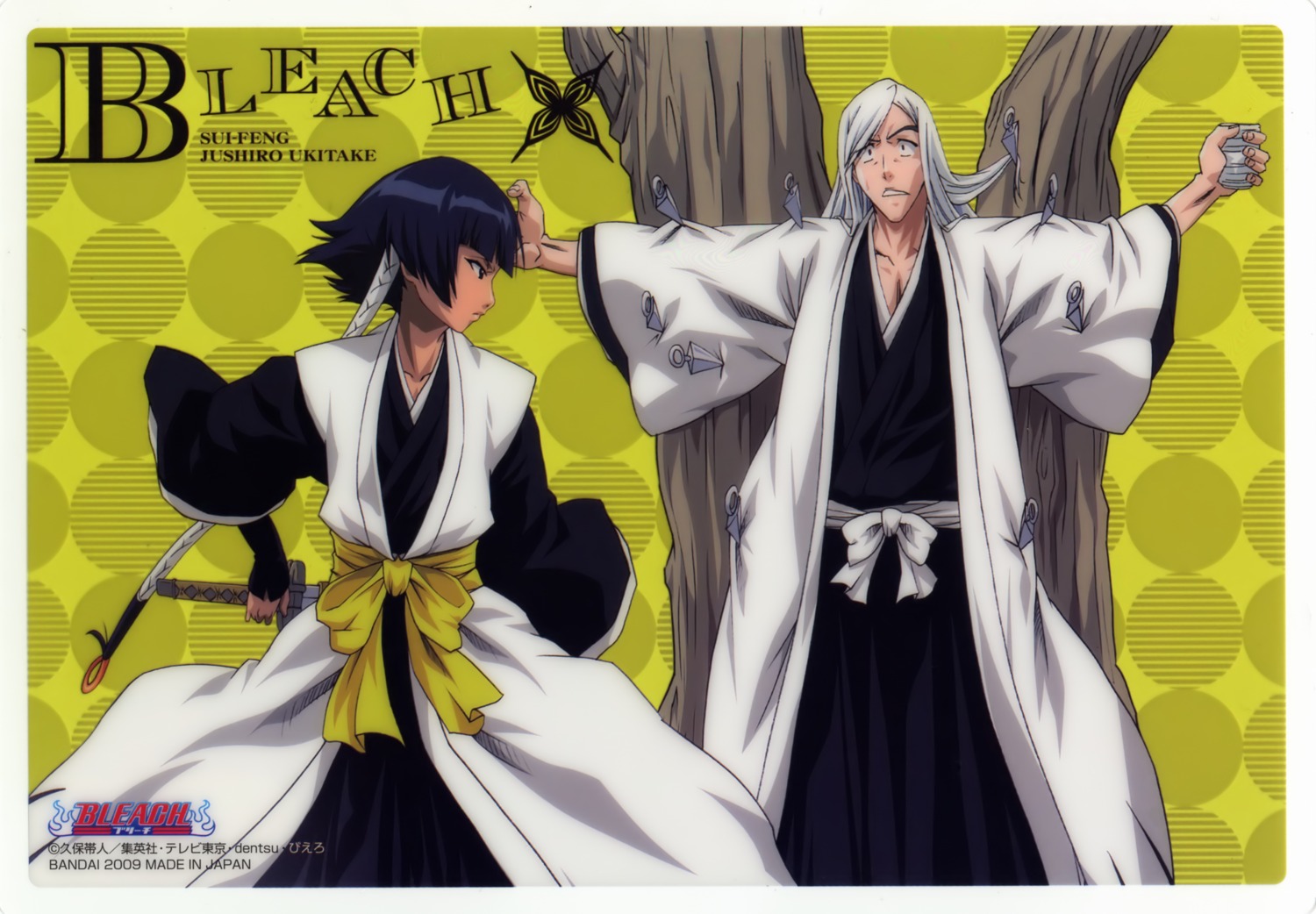 bleach, sui-feng, ukitake_juushirou