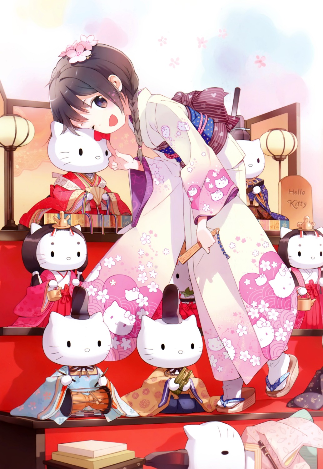 hello_kitty, hello_kitty_(sanrio), kimono, sanrio, tiv