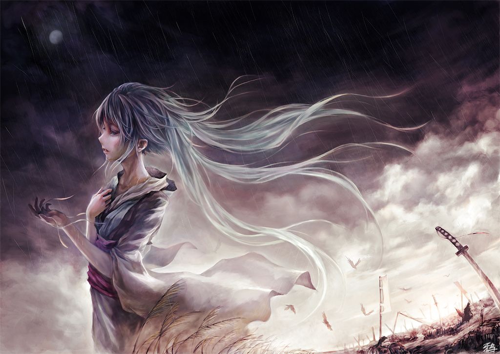 crowdesu, hatsune_miku, vocaloid, yukata