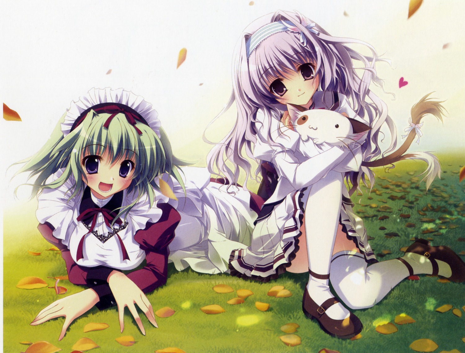 amaha_miu, angelina_nanatsu_sewell, izumi_tsubasu, maid, mashiroiro_symphony, palette, pannya, seifuku