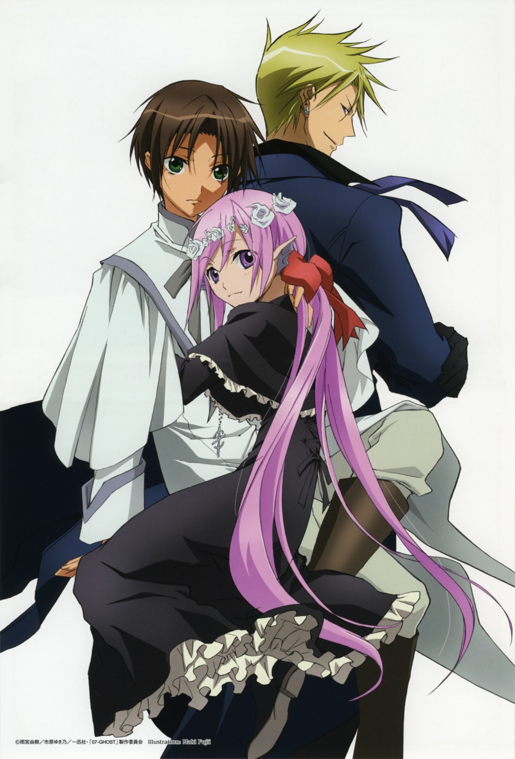 07-ghost, frau, lazette, teito_klein