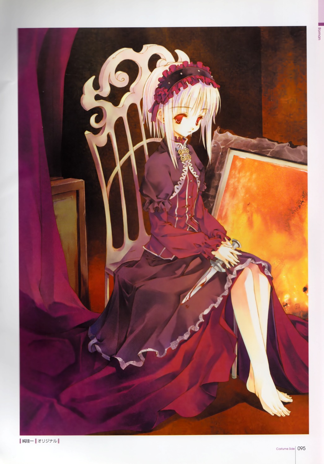 blood, dress, lolita_fashion, sumi_keiichi