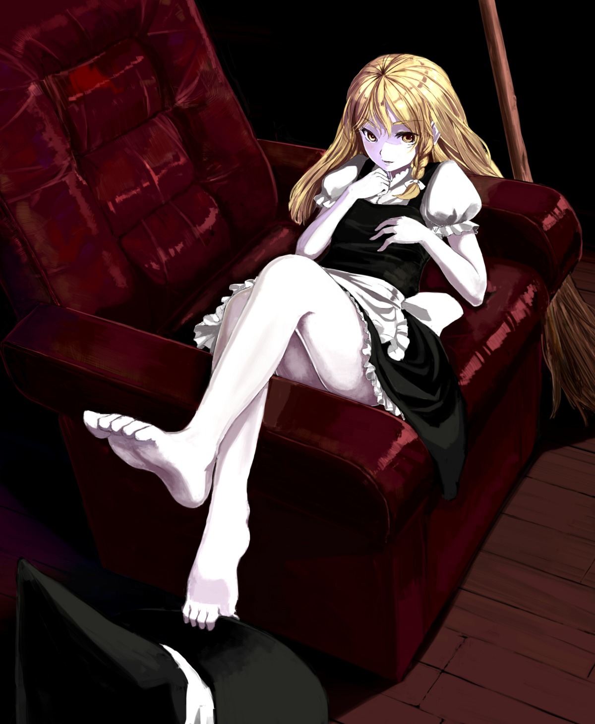 feet, kirisame_marisa, ryou@ryou, touhou