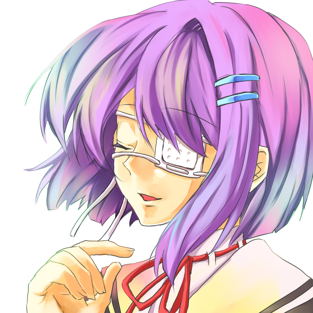 ef_~a_fairytale_of_the_two~, eyepatch, shindou_chihiro, yuzucha