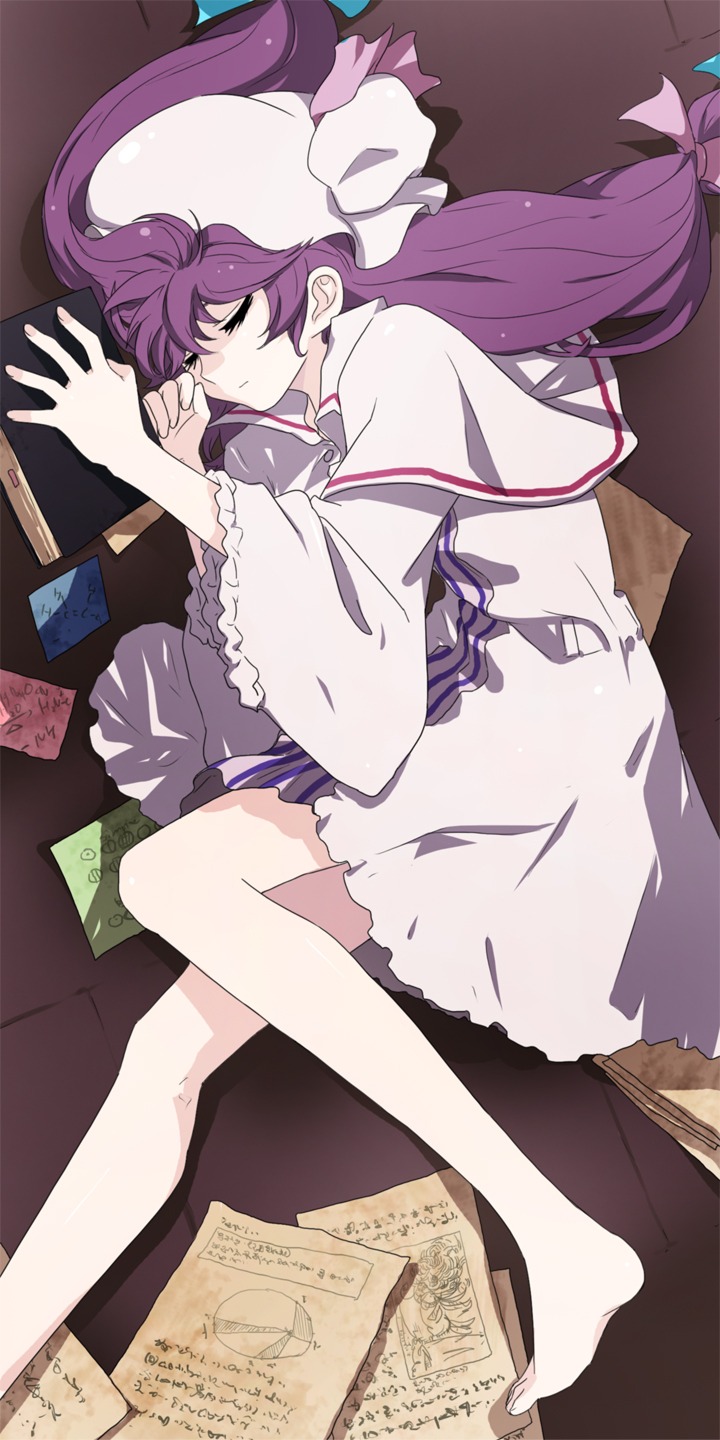 feet, patchouli_knowledge, tima, touhou