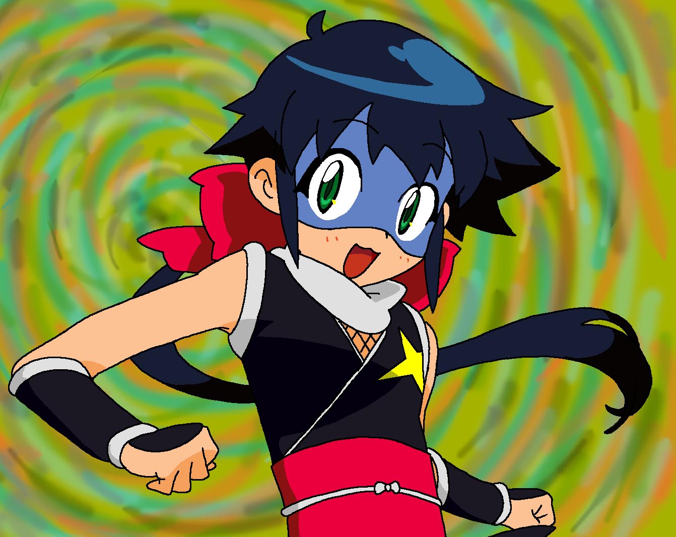 azumaya_koyuki, keroro_gunsou, megane, ninja