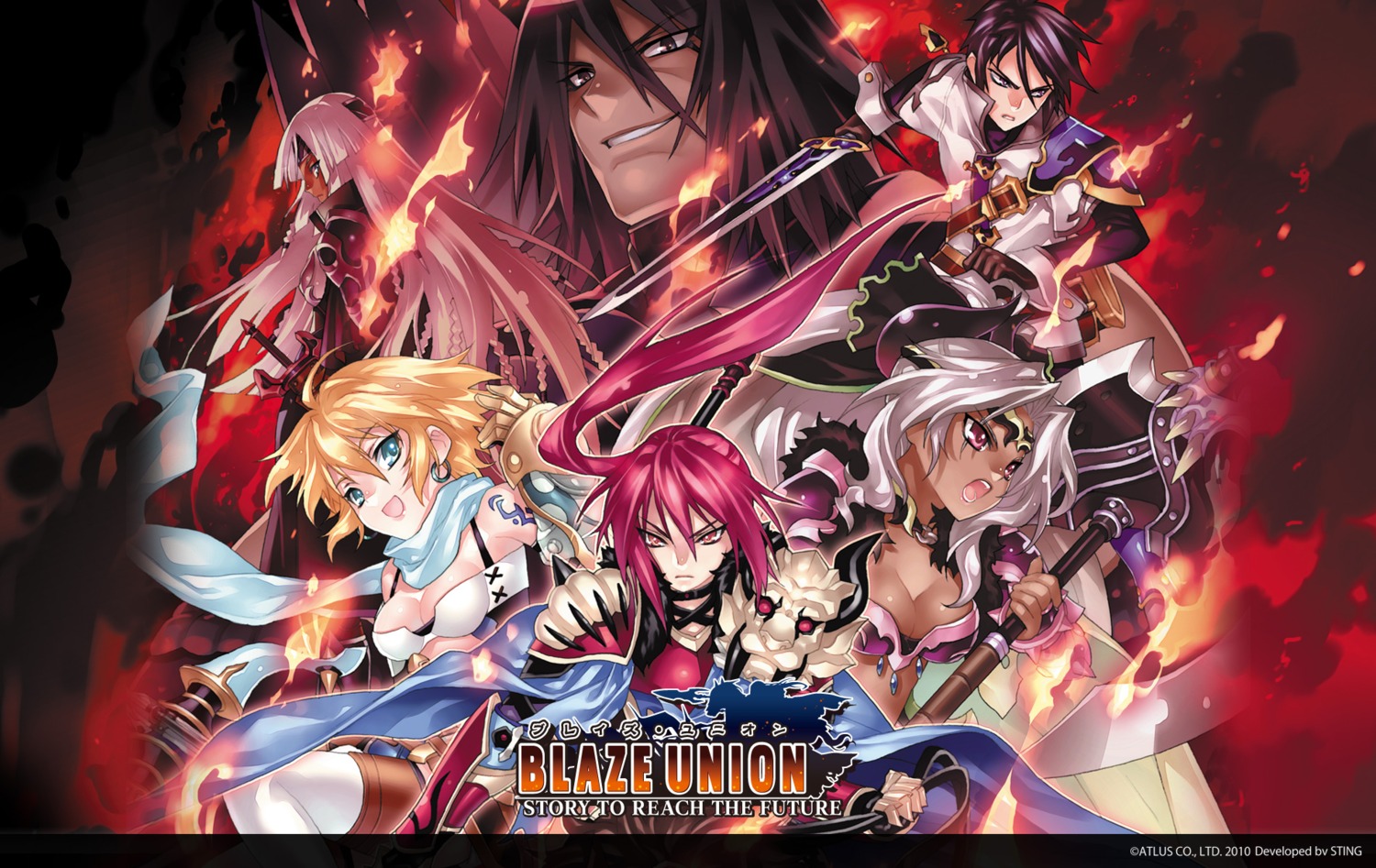 blaze_union, garlot, jenon, kousaki_rui, lapis_(blaze_union), medoute, siskier, wallpaper