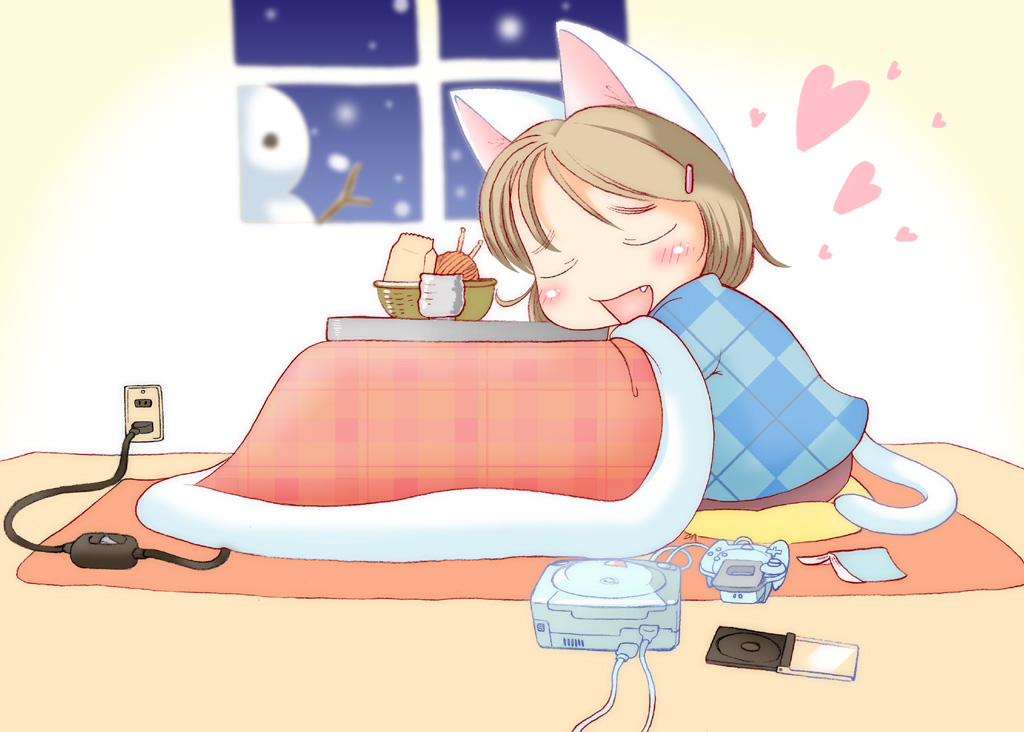 animal_ears, hatomugi, tail