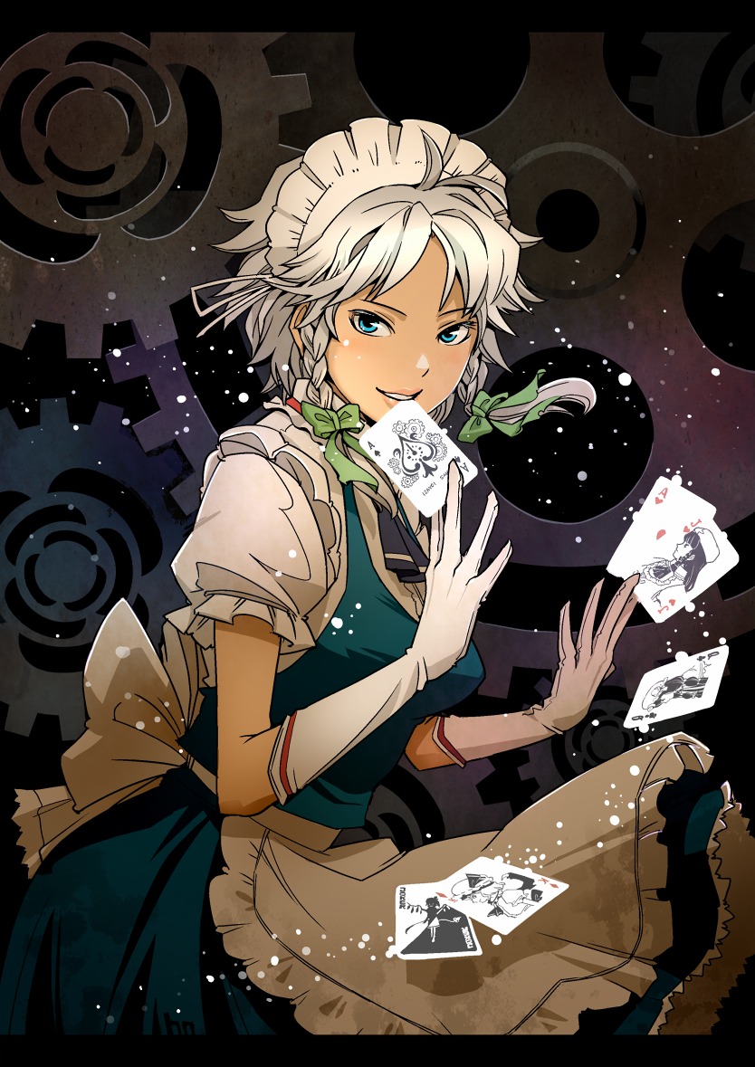 hounori, izayoi_sakuya, touhou