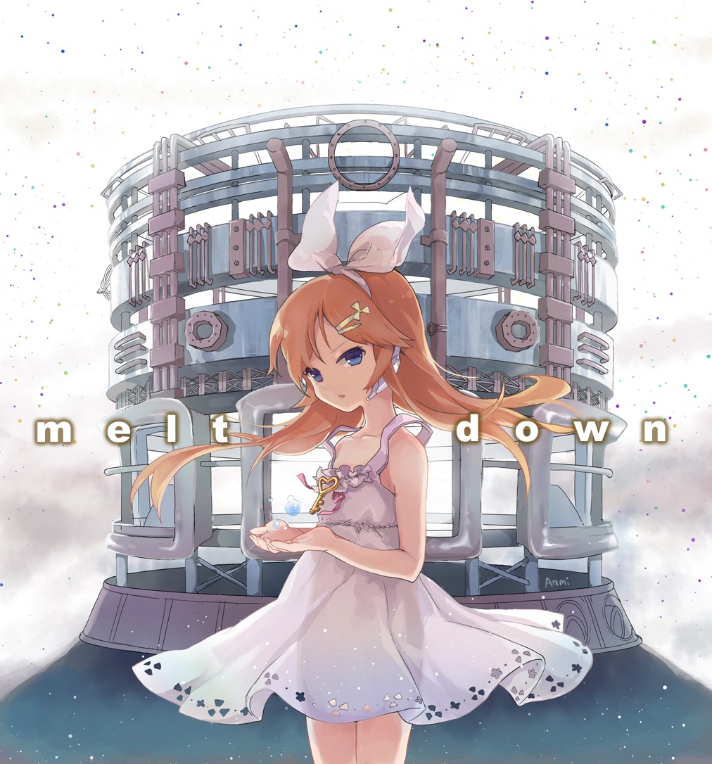 anmi, dress, kagamine_rin, meltdown_(vocaloid), summer_dress, vocaloid