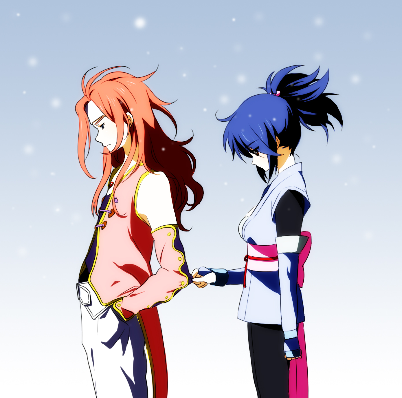 sheena_fujibayashi, tales_of, tales_of_symphonia, yui_(pixiv498859), zelos_wilder