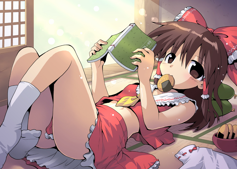 hakurei_reimu, kurokarasu, touhou