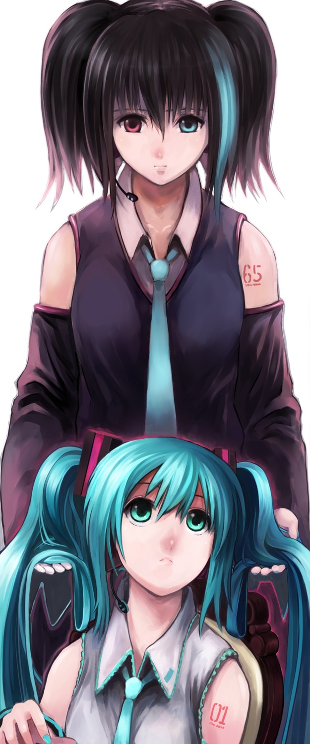 hatsune_miku, kosmos, utau, vocaloid, yokune_ruko