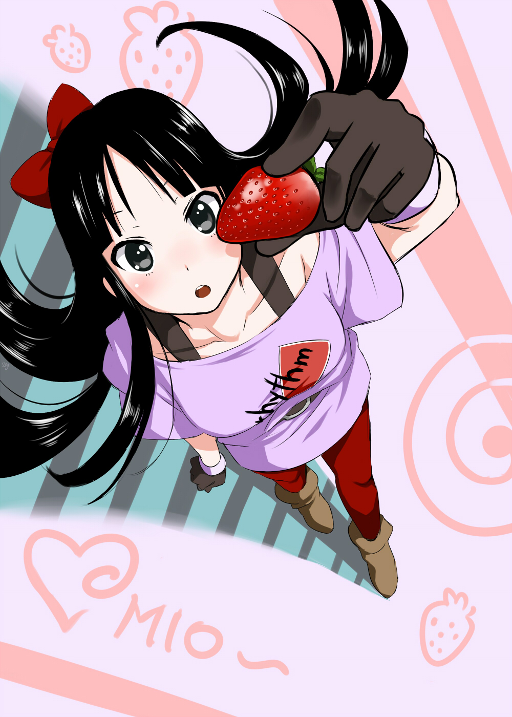 akiyama_mio, k-on!, pantyhose, zaxwu