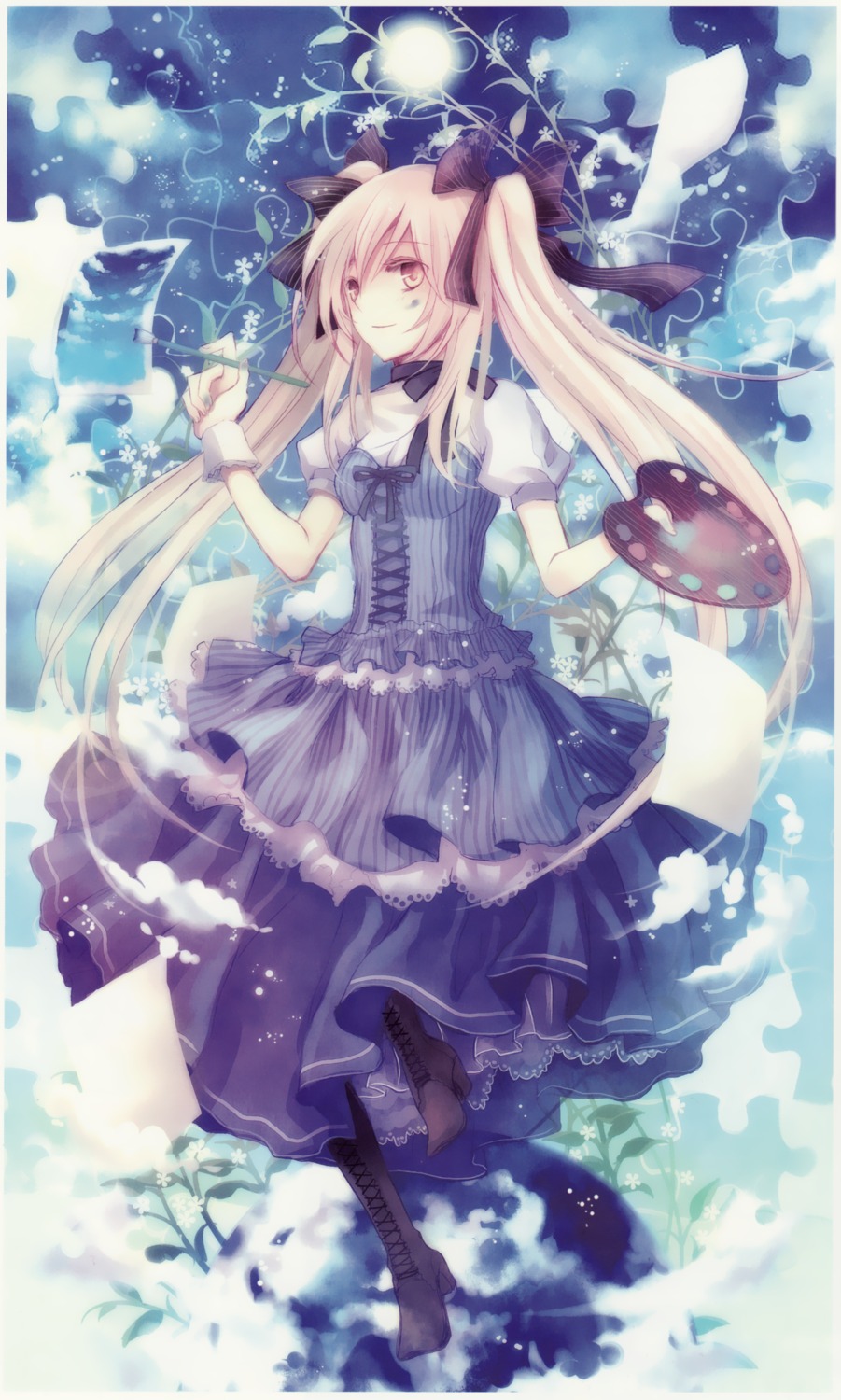 dress, nozomi_(serendipity), oekaki_musume