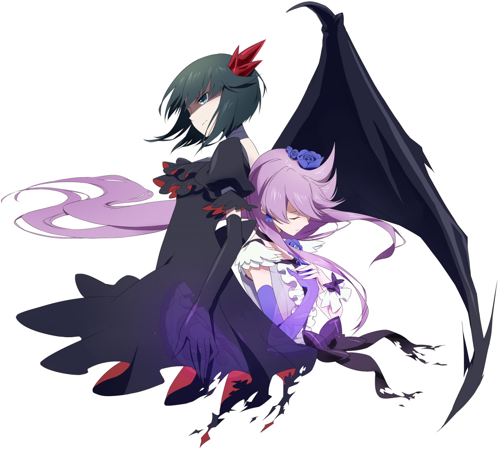 dark_precure, heartcatch_precure!, paya, precure, tsukikage_yuri, wings