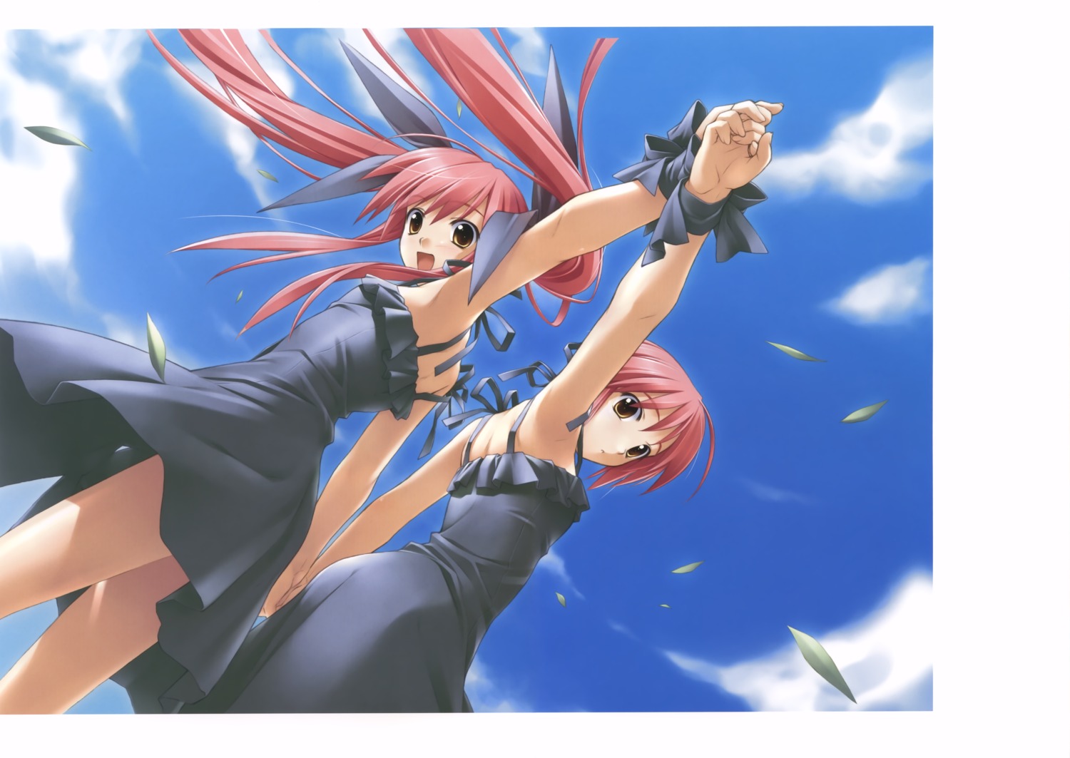 dress, fixed, hashimoto_takashi, kousaka_alice, kousaka_maria, suigetsu