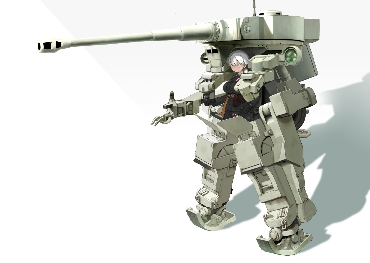 kuuro_kuro, mecha, uniform