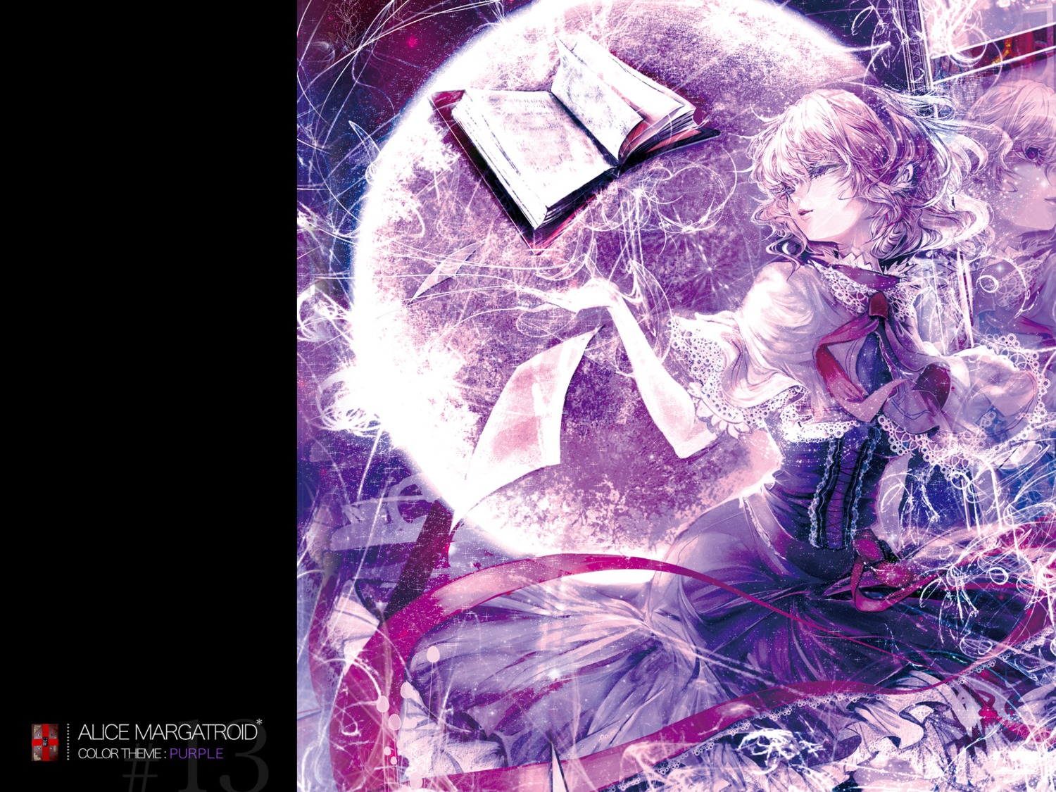 alice_margatroid, cercis, touhou, wallpaper