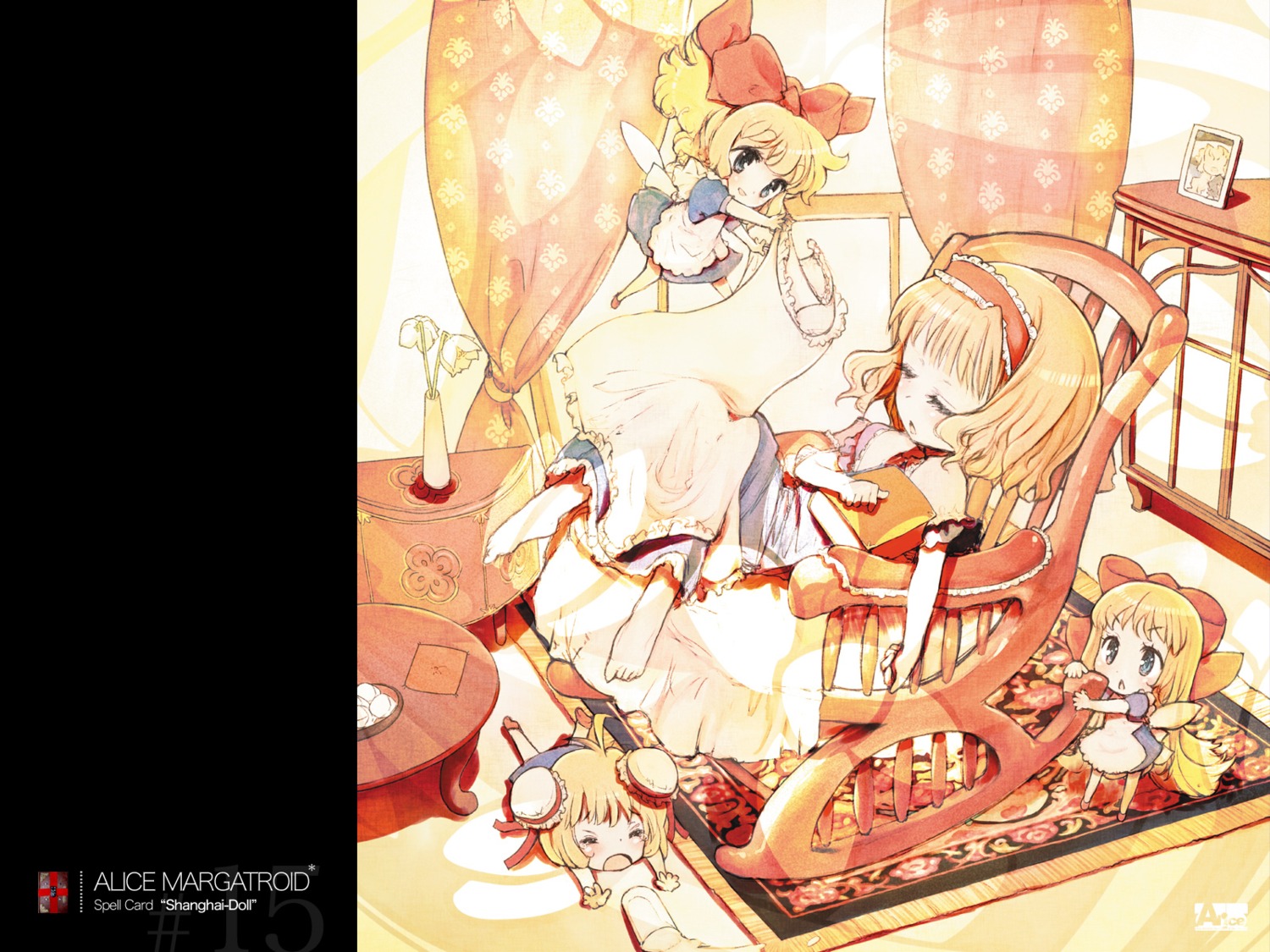 alice_margatroid, okome_(ricecandy), touhou, wallpaper
