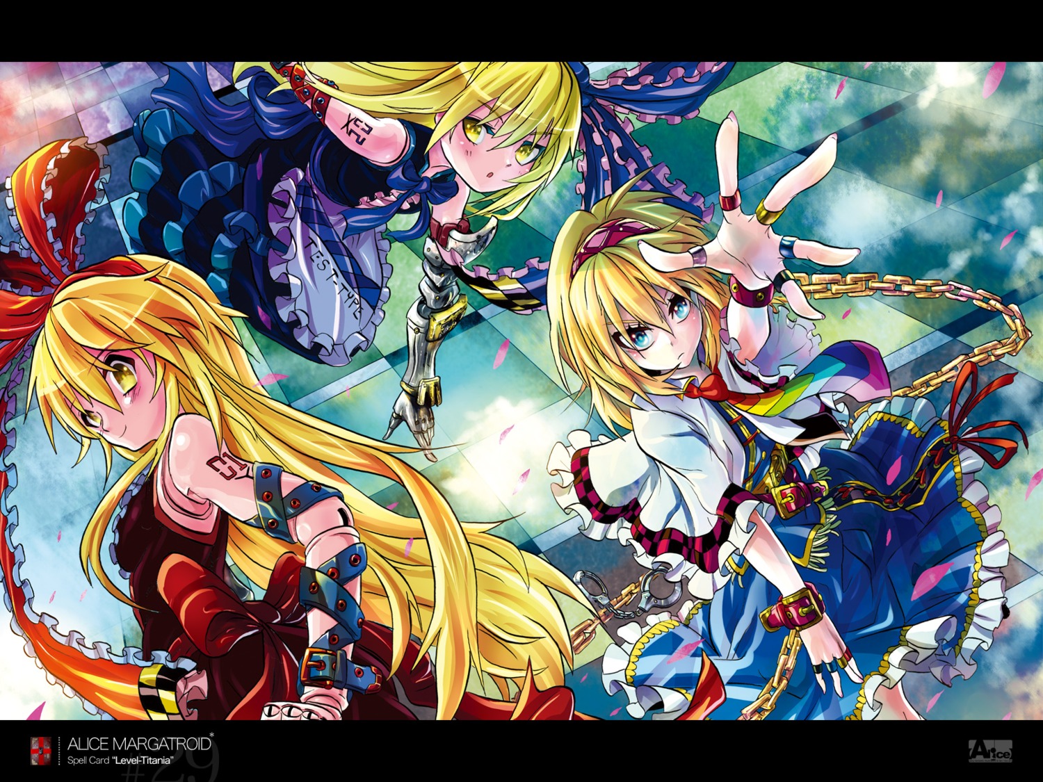 alice_margatroid, kabutoyama, touhou, wallpaper