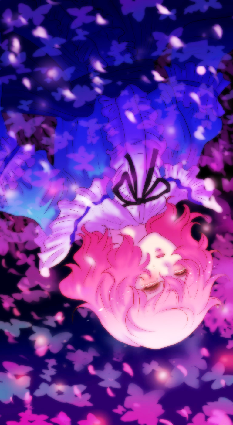 kinako_(nurupoga), saigyouji_yuyuko, touhou