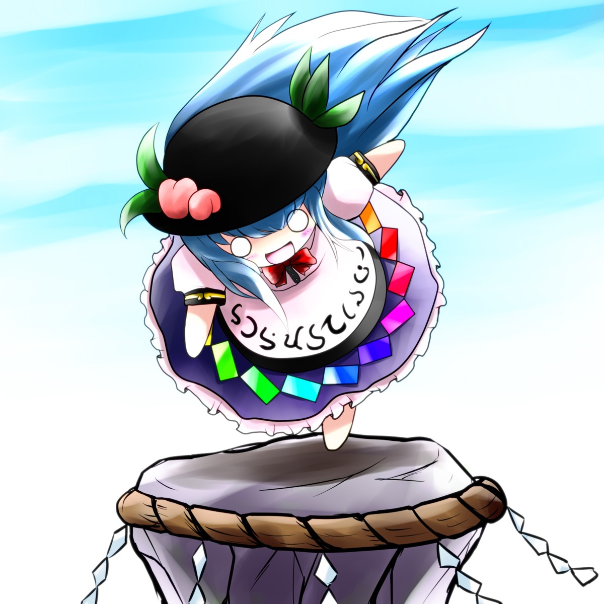 chibi, hinanawi_tenshi, touhou, yume_shokunin