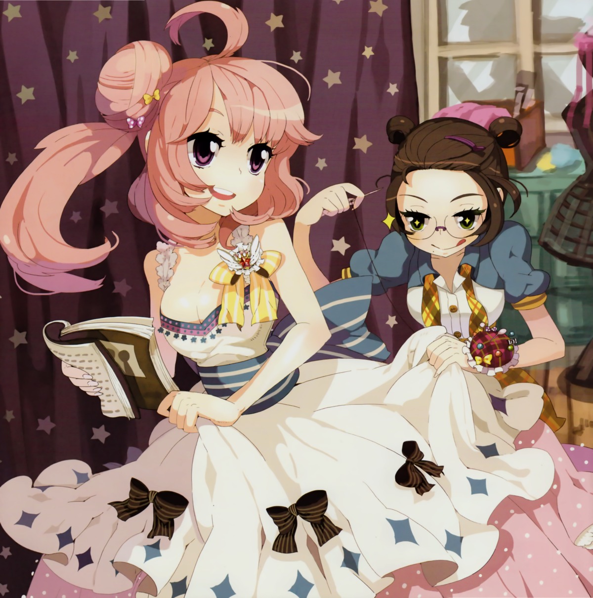 cleavage, dress, megane, taruk