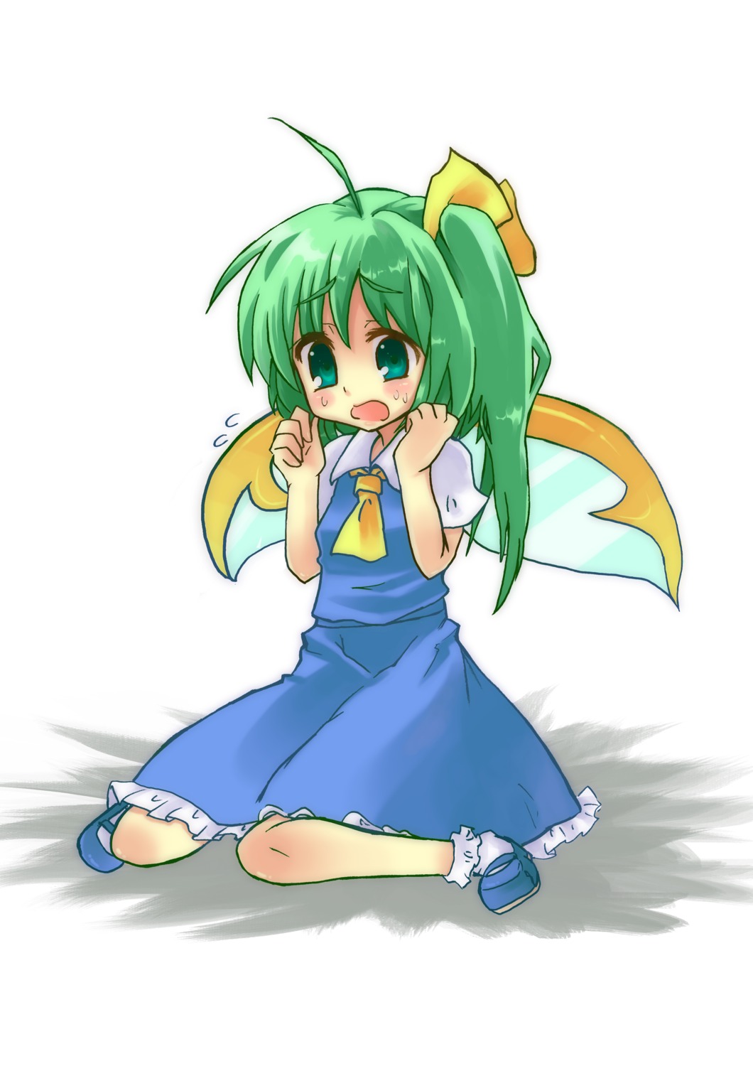 daiyousei, dress, touhou, usa-pom