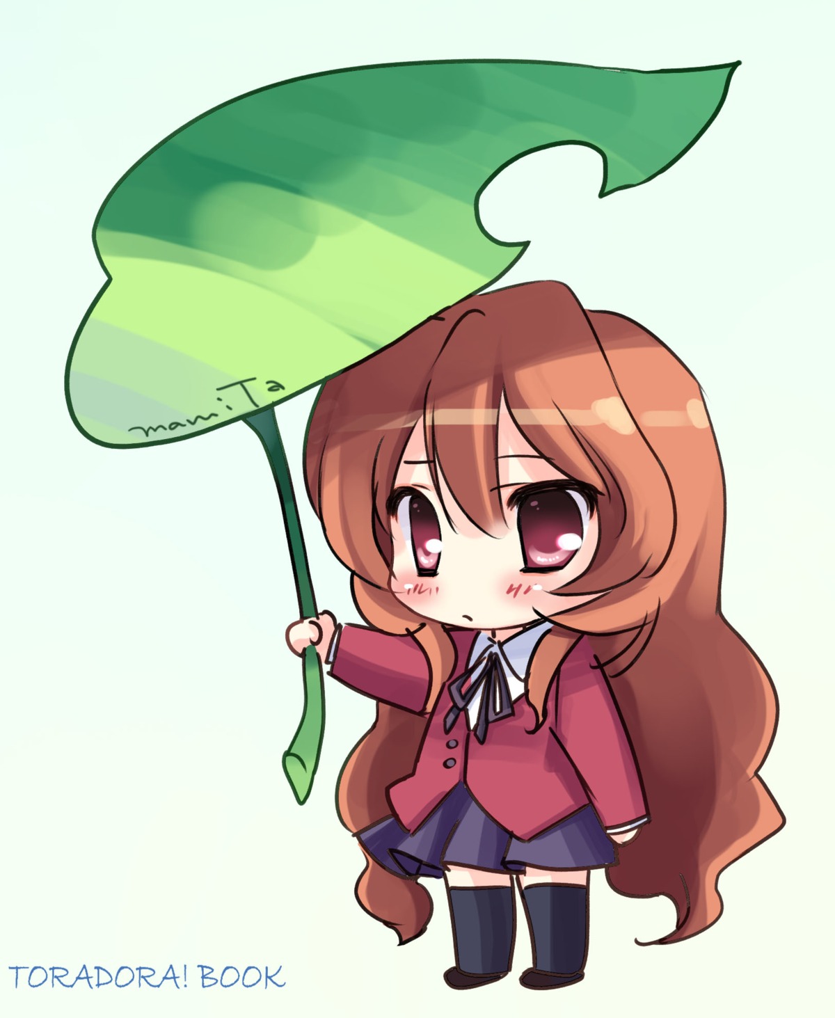 aisaka_taiga, chibi, mamita, seifuku, toradora!