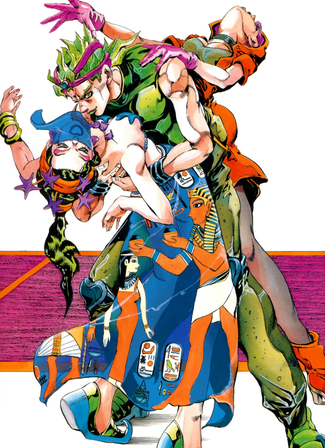 cleavage, dio_brando, dress, jojo_no_kimyou_na_bouken, jojo_no_kimyou_na_bouken_part_3:_stardust_crusaders, pantyhose, tagme