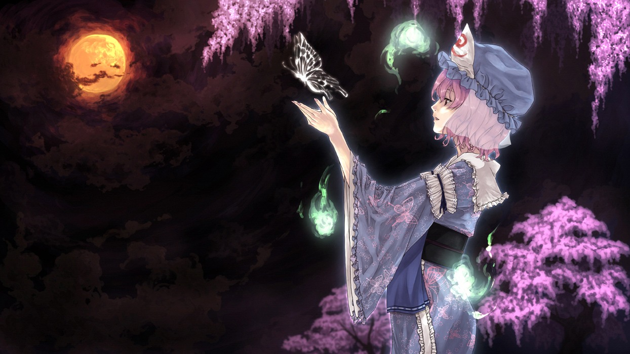 ivris, saigyouji_yuyuko, touhou